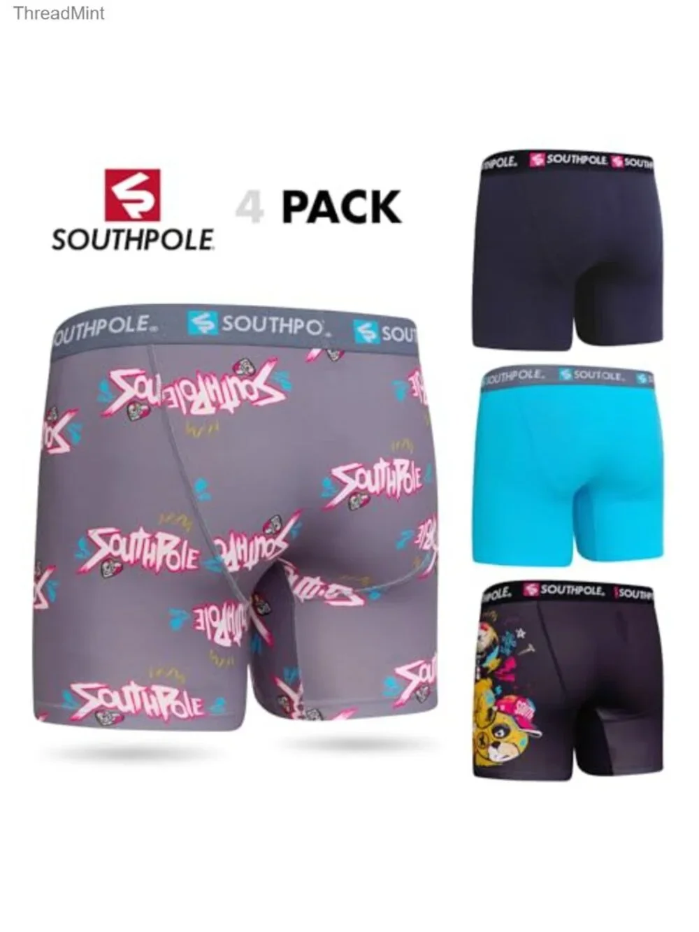 Southpole Boxer Briefs 4-Pack 6